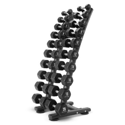 ZIVA ST2 2.5-25kg Hexagon Dumbbell Rack stojan na 10 párů hexagonal činek