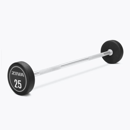 ZIVA XP Urethane Barbell 12.5 kg obouruční činka rovná