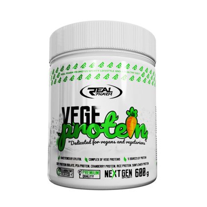 Real Pharm Vege Protein 600g 1