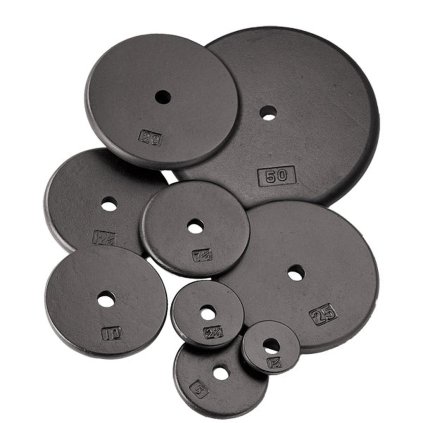 Body Solid Standardní gumová deska standardní 25 mm pogumovaná deska 001