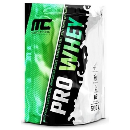 Muscle Care Pro Whey 500g, srvátkový proteínový koncentrát