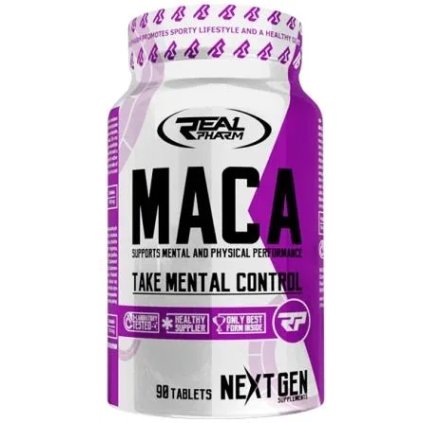 Real Pharm MACA 90 tabliet, peruánsky adaptogén