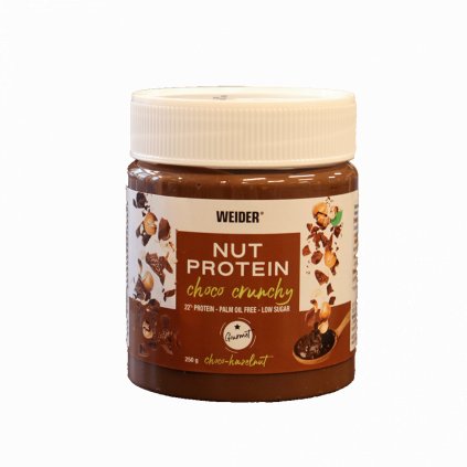 Weider Nut 22% Protein Choco Crunchy Creme, proteinová pomazánka, 250 g