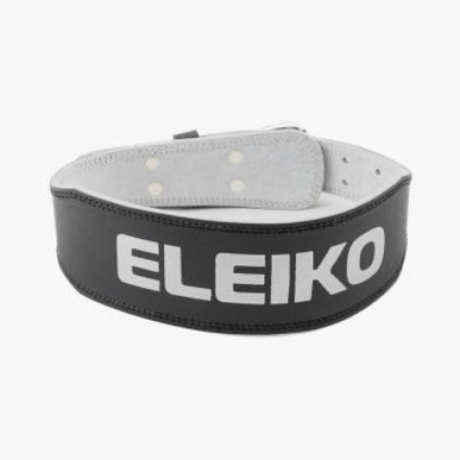 ELEIKO fitness kožený opasek na cvičení 4´, pánský