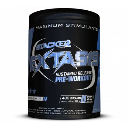 Stacker2 Extasis 400g, Sustained Release Pre-Workout
