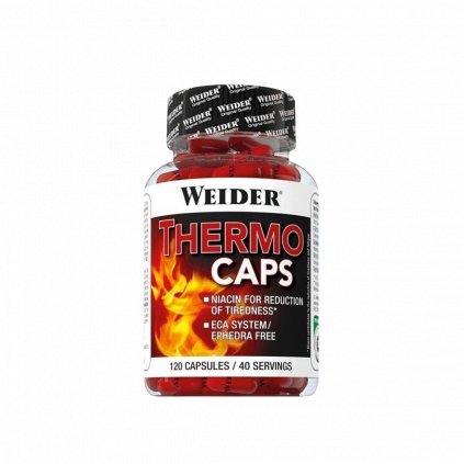 Weider Thermo Caps 120 kapslí, spalovač tuků