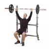 Body Solid Pro Club Line Shoulder Press Olympic Bench SPB368G, lavice na tlaky v sedě