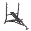 Body Solid Pro Clubline Incline Olympic Bench SOIB250, lavička pro šikmé tlaky se stojanem