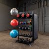 Body Solid Multi Accessory Tower GAR250, multifunkční stojan pro fitness centrum