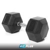 Body Solid Hex Dumbbell 2x 30kg, pár hexagonálních jednoručních činek