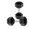 body solid hex dumbbell 2x 25kg par jednorucnych ciniek