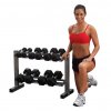 body solid dvojradovy stojan na jednorucky powerline pdr282x3