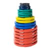 Body Solid Rubber Color Grip 15 kg, pogumovaný olympijský kotouč