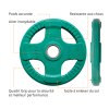 Body Solid Rubber Color Grip 25 kg, pogumovaný olympijský kotouč