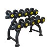 Jednoruční činky s uretanovou povrchovou úpravou vhodné do fitness centra