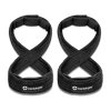 harbinger trhacky figure 8 padded lifting straps
