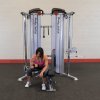 Pro Clubline Functional Trainer S2FT 2x75kg protismerné kladky21