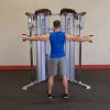 Pro Clubline Functional Trainer S2FT 2x75kg protismerné kladky07