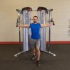 Pro Clubline Functional Trainer S2FT 2x75kg protismerné kladky08