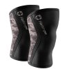 Harbinger Pro Knee Sleeves 7mm Grey Camo, Kompresní návleky na kolena, pár