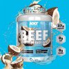 BEEF Protein isolate je rychle vstřebatelný hydrolyzovaný hovězí protein, který je ideální pro podporu regenerace a růstu svalů.
