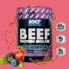 BEEF Protein isolate je rychle vstřebatelný hydrolyzovaný hovězí protein, který je ideální pro podporu regenerace a růstu svalů.