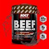 BEEF Protein isolate je rychle vstřebatelný hydrolyzovaný hovězí protein, který je ideální pro podporu regenerace a růstu svalů.