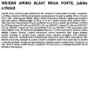 Weider Amino Blast Mega Forte 25ml, tekuté  aminokyseliny