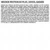 Weider Protein 80 Plus 2000g, čtyřkomponentní proteinový koncentrát