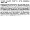 Weider Isolate Whey 100 CFM 908g,  syrovátkový proteinový izolát