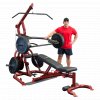 Posilovací věž s lavicí Body Solid Leverage Package GLGS100P4