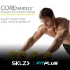 29099 3 sklz core wheels par posilnovacie kolieska na brucho