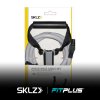 SKLZ Resistance Cable Set Heavy, expander s rukojetí sivý