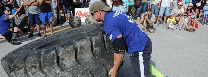 FIT PLUS bol súčasťou Strongman Šala