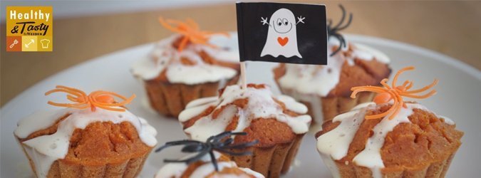 Tekvicovo - proteínové muffiny