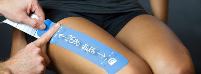 Ako tejpovať predný stehenný sval