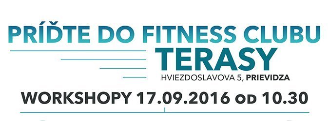 Fitness workshop v Prievidzi