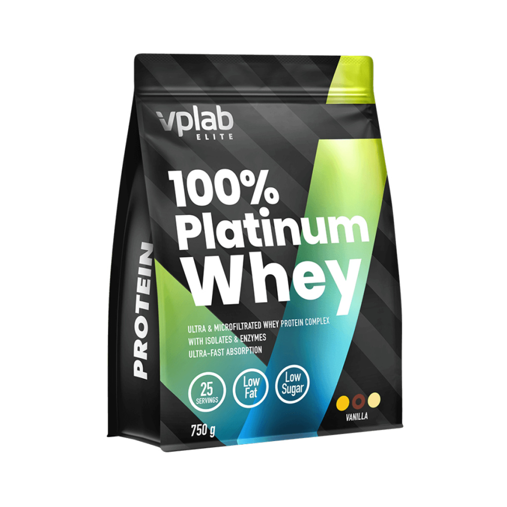 VPLab 100% Platinum Whey – srvátkový proteín, 750 g