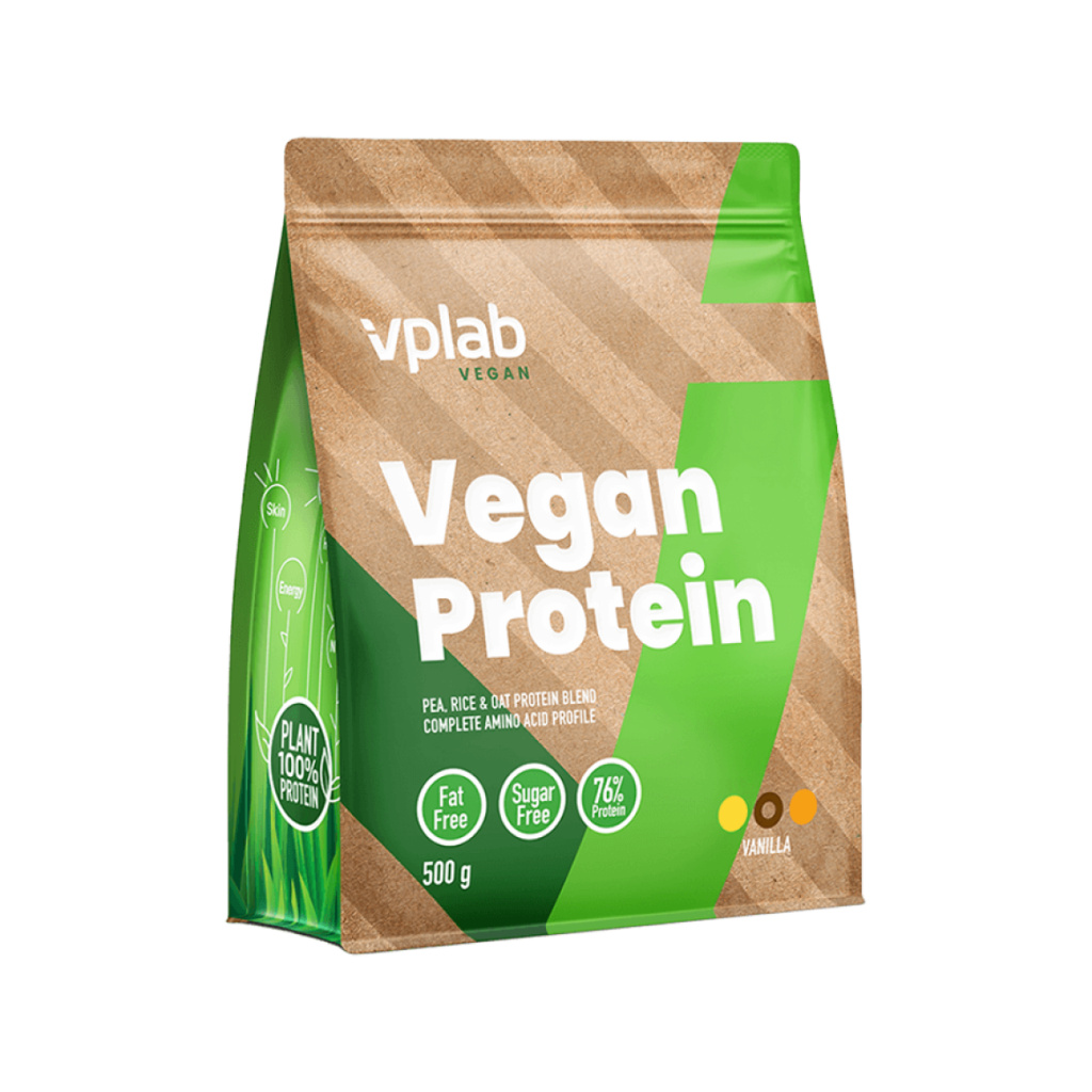 VPLAB Vegan Protein – vegánsky proteín, 500 g