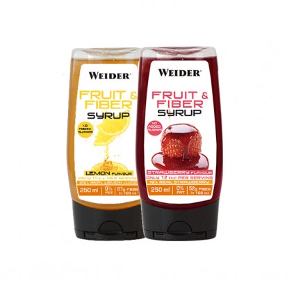 Weider Fruit & Fiber Syrup, 250 ml