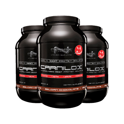 Nanox Carnilox® Hydrolyzed Beef Protein Isolate – hydrolyzovaný hovädzí proteín izolát, 3×900 g
