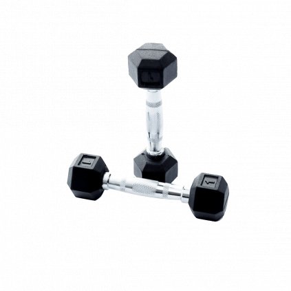 Body Solid Hex Dumbbell 2x 1kg, pár jednoručných činiek