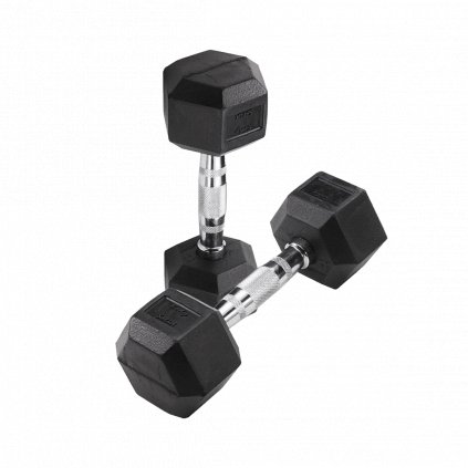 Body Solid Hex Dumbbell 2x 5kg, pár jednoručných činiek