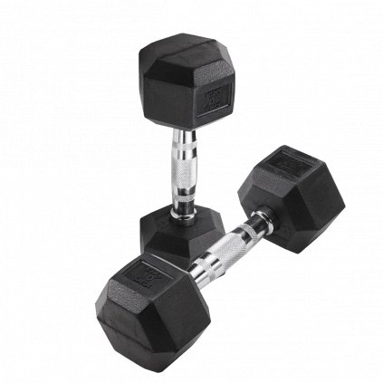 Body Solid Hex Dumbbell 2x 10kg, pár jednoručných činiek