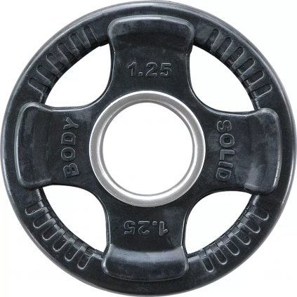 Body Solid Rubber Grip olympic plate 1,25 kg, pogumovaný olympijský kotúč