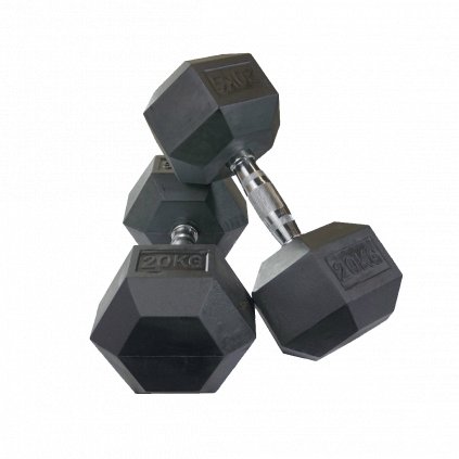 Body Solid Hex Dumbbell 2x 20kg, pár jednoručných činiek