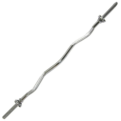 Body Solid Standard Threaded EZ Curl Bar STEZCBTR, EZ oska na bicepsové zdvihy