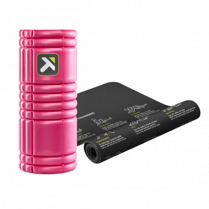 TriggerPoint Mobility Mat + The Grid 1.0 Pink