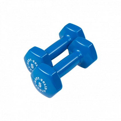 body solid vinyl dumbbells 2x5kg par vinylovych ciniek3