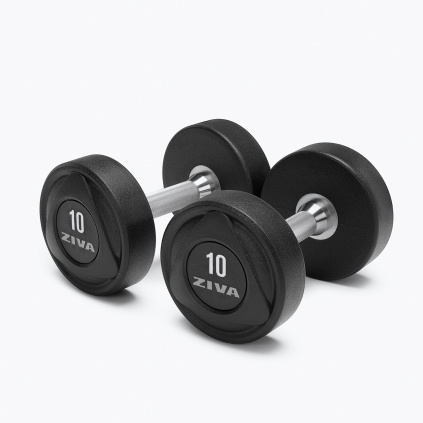 ZIVA Jednoručná činka SL RPU  50 kg pár